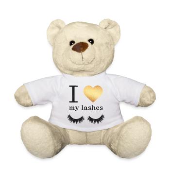 Lange Wimpern Mascara - Teddy - Weiß - Vorne