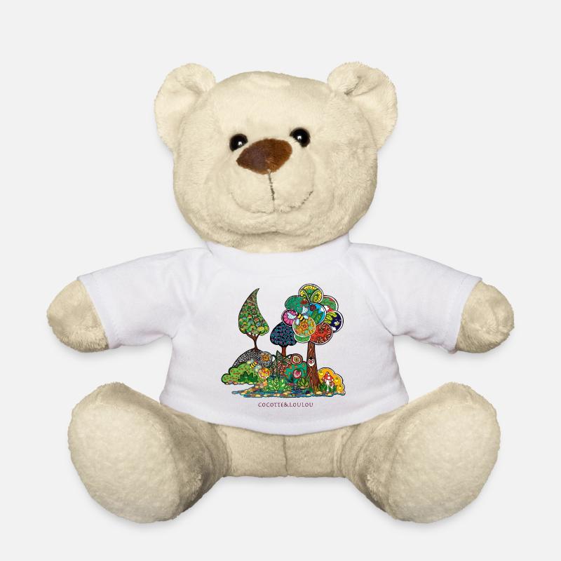 Le jardin d'Elise - Nounours - blanc