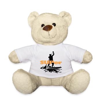 SUPER, SUP BOARD Stand Up Paddle - Nounours - blanc - Devant