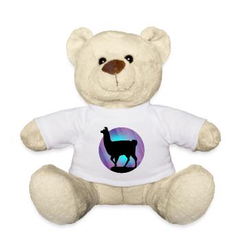 Lama Alpaka - Teddy - Weiß - Vorne