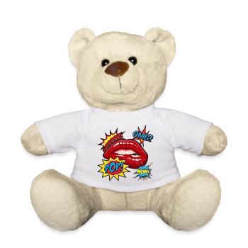 GRRRRRR POP OMG WOW - Teddy - Weiß - Vorne