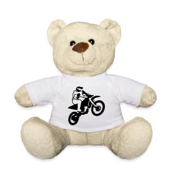 motorrad_8 - Nounours - blanc - Devant