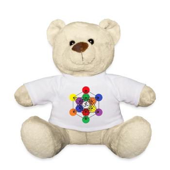 Metatrons Würfel 1 - Teddy - Weiß - Vorne