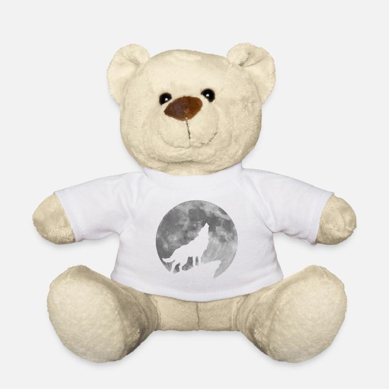 Wolf Moon - Nounours - blanc