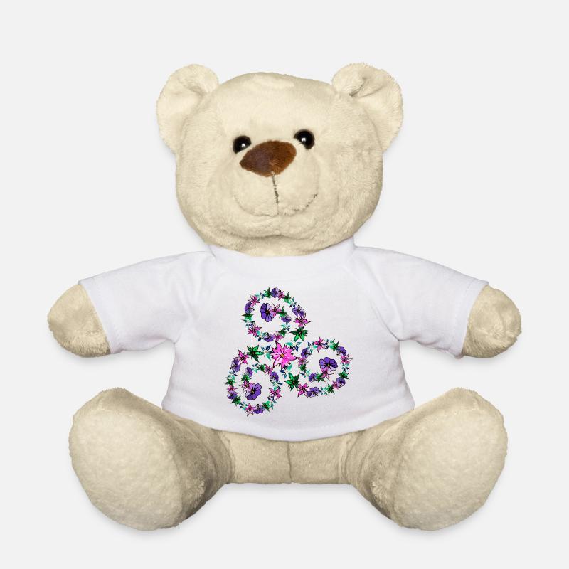 TRISKEL - Nounours - blanc