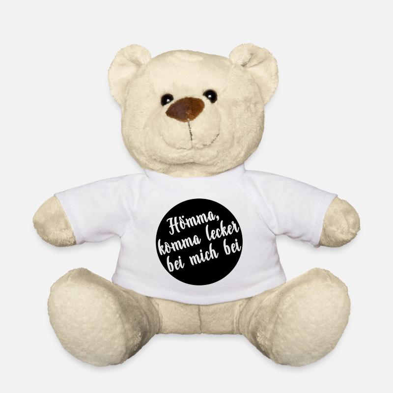Hömma komma lecker bei mich bei (b) - Teddy - Weiß