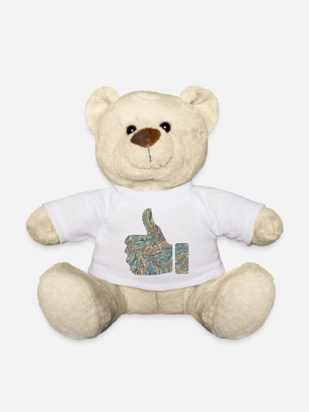 handzeichen like e 201 - Teddy - Weiß