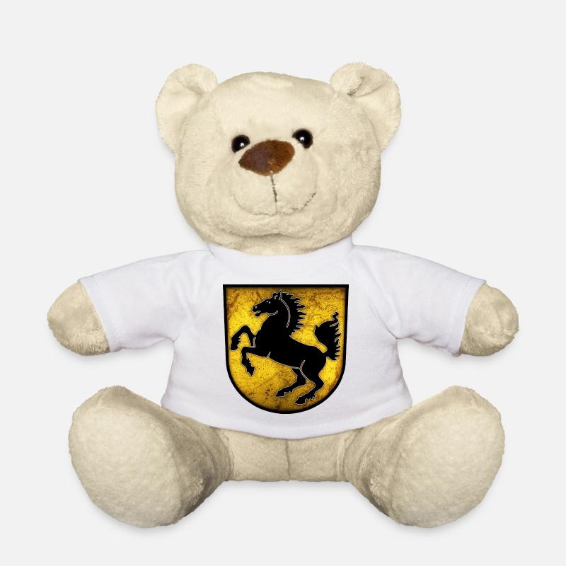 Stuttgart - Stuttgarter Wappen - Teddy - Weiß
