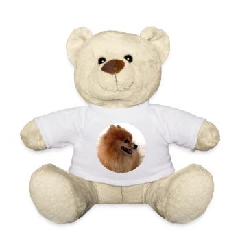 Pomeranian - Teddy Bear - white - Front