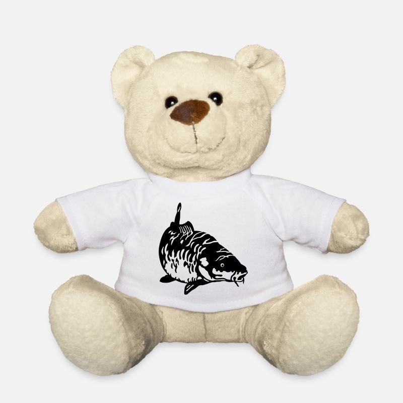 Carp - Teddy Bear - white