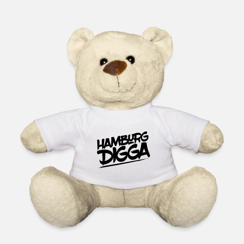 Hamburg Digga - Teddy - Weiß