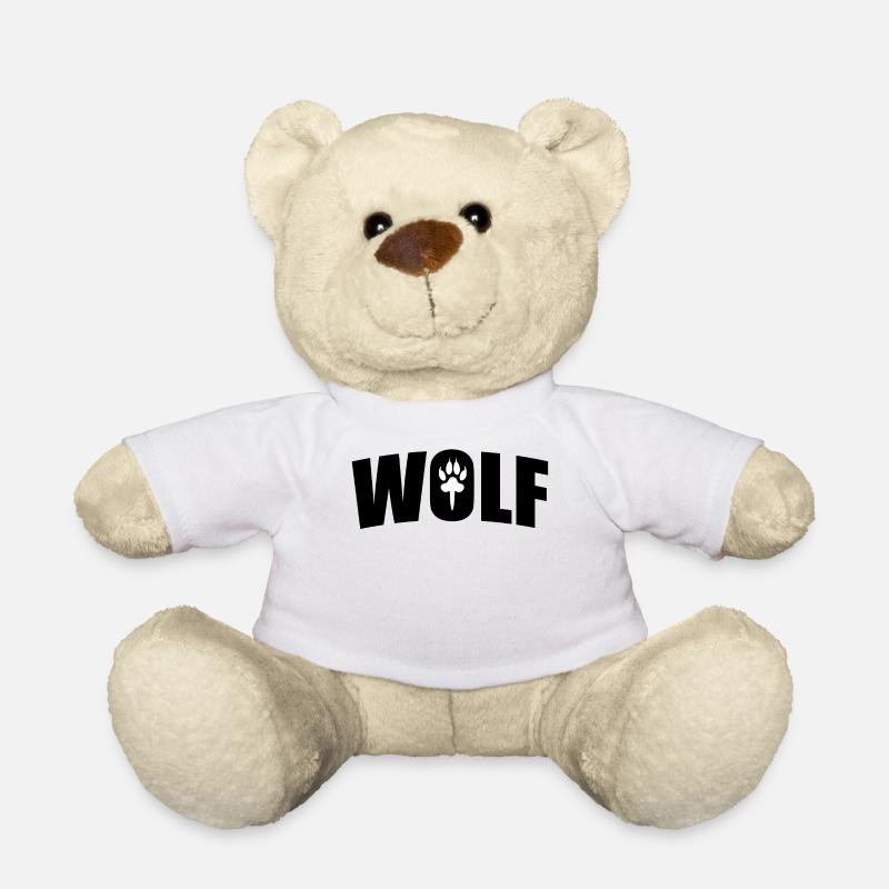 Wolf - Teddy - Weiß