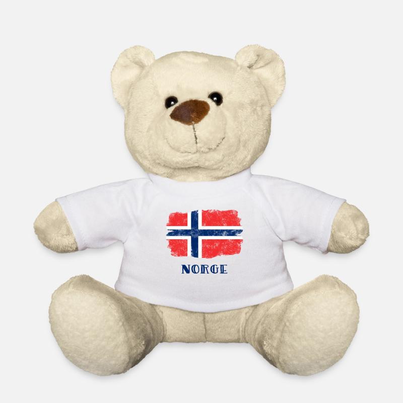 Norwegen - Teddy - Weiß