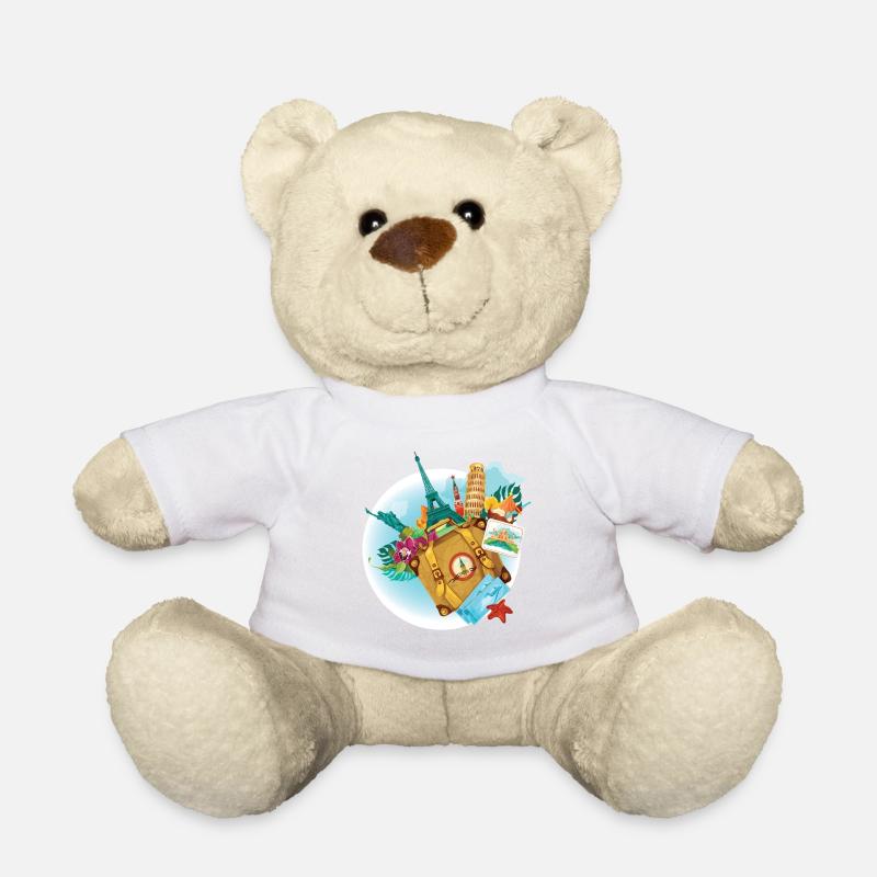 Voyage - Nounours - blanc
