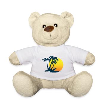 Palme - Teddy - Weiß - Vorne