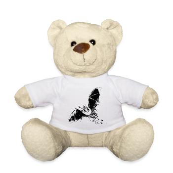 Bat - Nounours - blanc - Devant