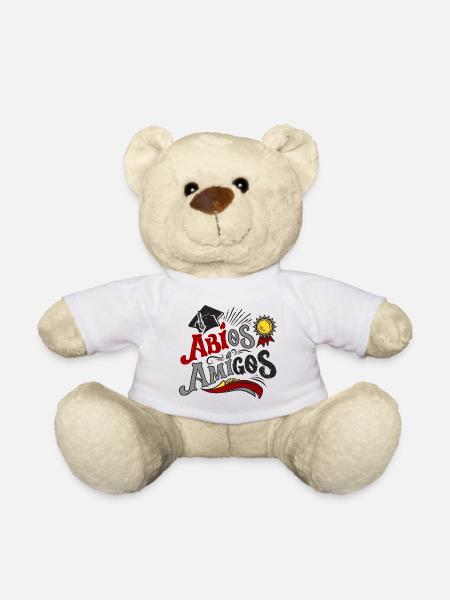 ABIOS AMIGOS. Abitur. Abschluss - Teddy - Weiß