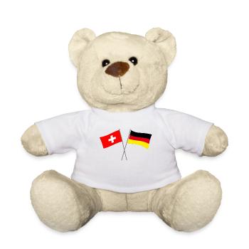 Deutschland Schweiz - Teddy - Weiß - Vorne