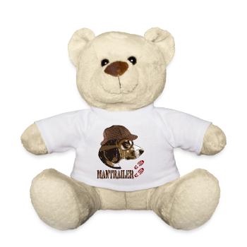 Mantrailer chien chien de sauvetage chien de sauvetage Chien - Nounours - blanc - Devant