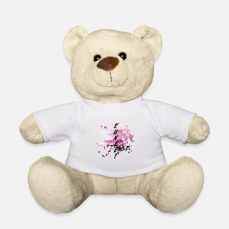 Sonnenuntergang - Teddy - Weiß