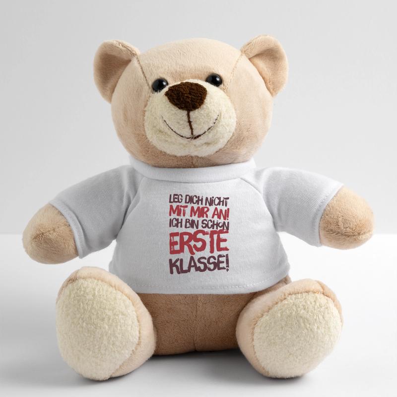 Don't mess with me - first class. Gift Teddy Bear