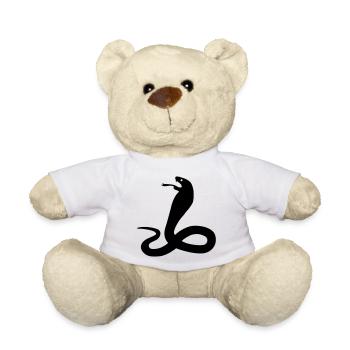 serpent - Nounours - blanc - Devant