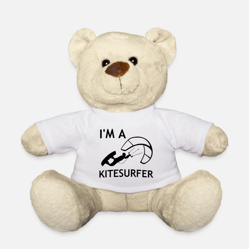 I'm a Kitesurfer - Teddy - Weiß