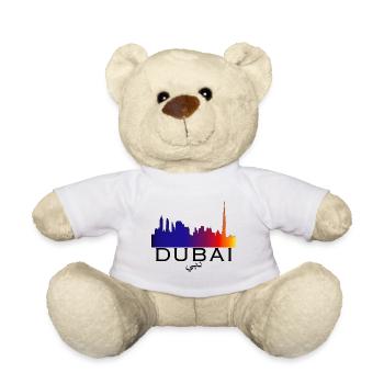 Skyline de Dubaï - Nounours - blanc - Devant