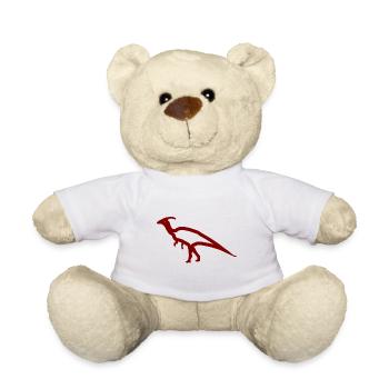Dinosaurier - Teddy - Weiß - Vorne