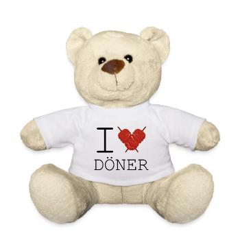 Döner Kebab - Teddy - Weiß - Vorne