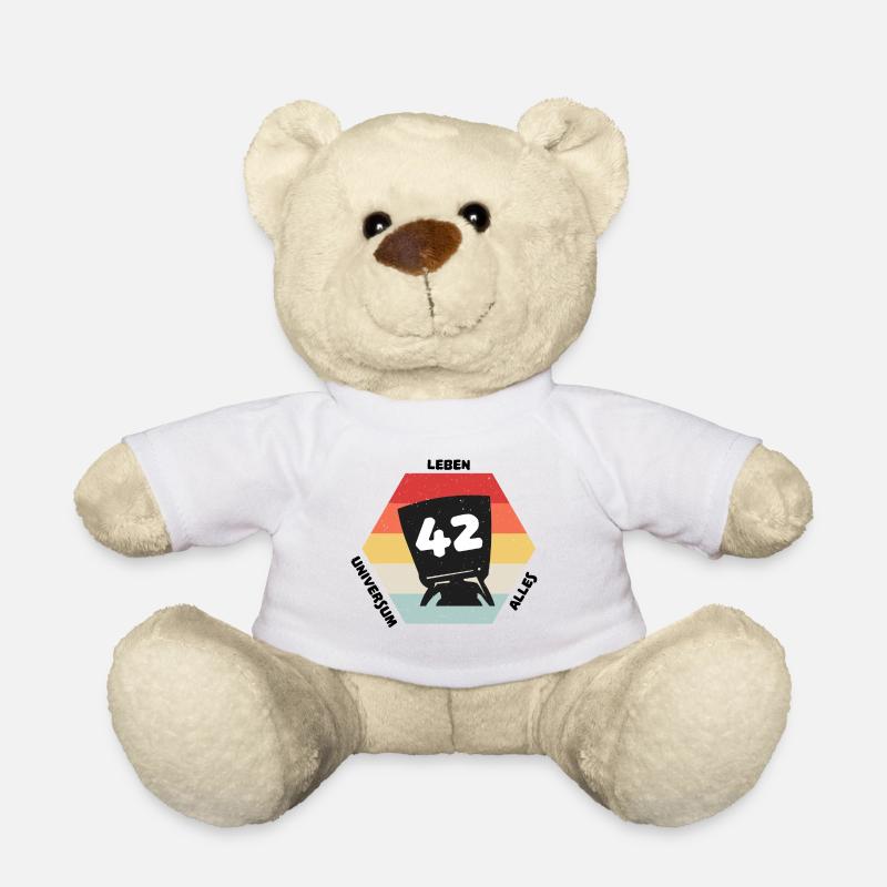 Antwort 42 - Teddy - Weiß