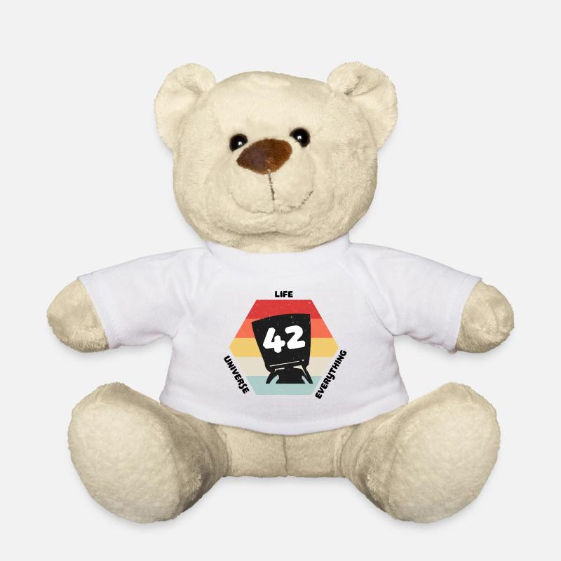 Antwort 42 - Teddy - Weiß