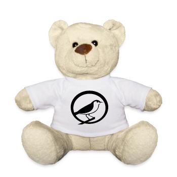 Vogel - Teddy - Weiß - Vorne