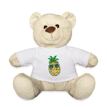 Ananas - Teddy - Weiß - Vorne