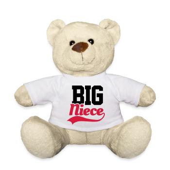 Big Niece - Teddy Bear - white - Front