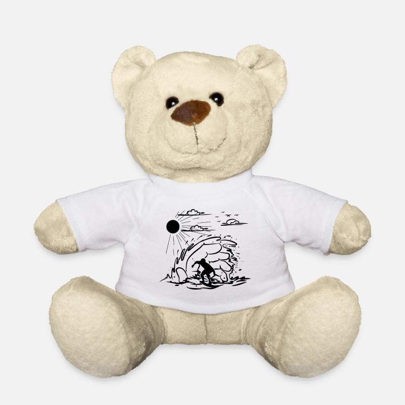Wave Hand - Teddy - Weiß