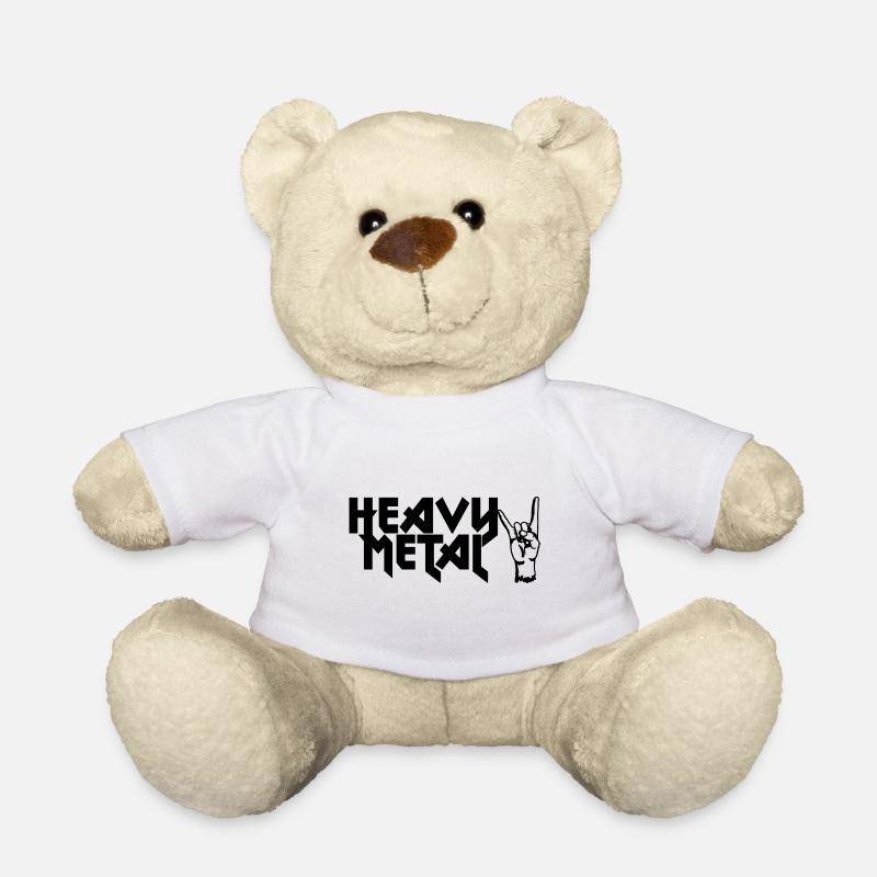 Heavy Metal - Nounours - blanc