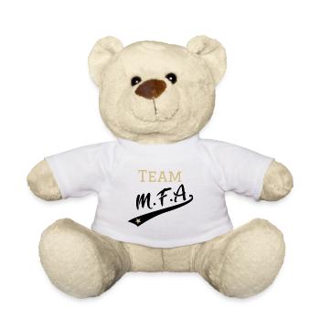 Team Mfa | Medizinische Fachangestellte Arztpraxis - Teddy - Weiß - Vorne