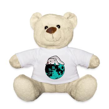 Erde Natur Tierschutz Eisbär Ripp Konsum Bär - Teddy - Weiß - Vorne