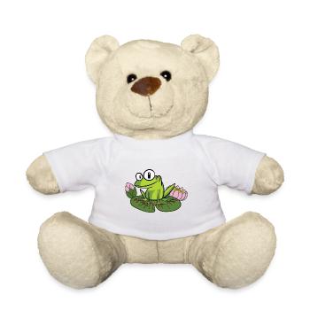 Grenouille folle - Nounours - blanc - Devant