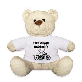 Bikers - Nounours - blanc - Devant