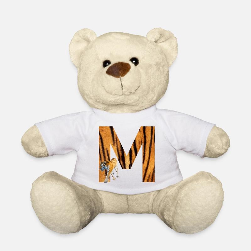 tiger m - Teddy - Weiß