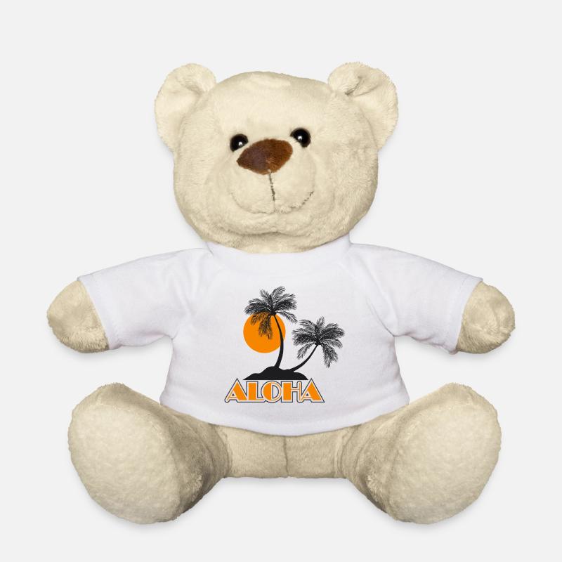 Aloha - Teddy - Weiß