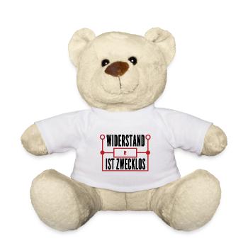 Physiker. Widerstand. Physik. - Teddy - Weiß - Vorne
