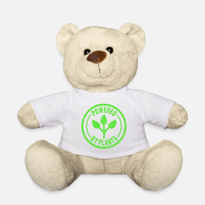 Propulsé par les plantes - Nounours - blanc