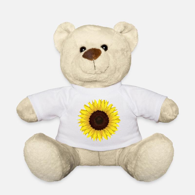 Tournesol - Nounours - blanc