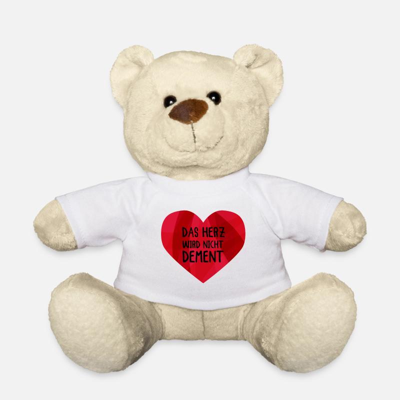 Altenpflege Das Herz Wird Nicht Dement - Teddy - Weiß