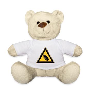 Slotracer Pistolenregler - Teddy - Weiß - Vorne