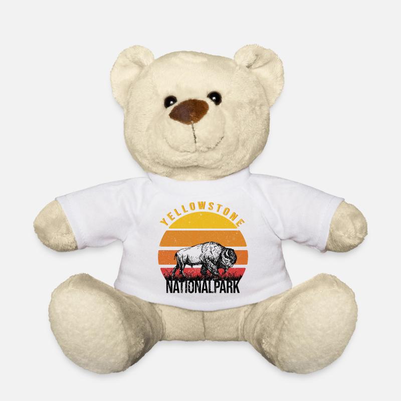 Yellowstone Nationalpark - Teddy - Weiß