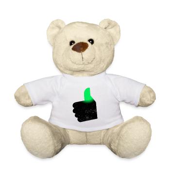 Pouce vert jardin - Nounours - blanc - Devant